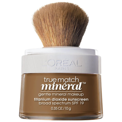 L'Oreal Paris True Match Mineral Loose Powder Foundation, Buff Beige, 0.35oz