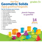 Learning Resources View-Thru Geometric Solids - Geometric Shapes, Back to School Supplies Must Haves, Math Teacher Supplies