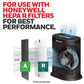 Buy now Honeywell HRF-A200 Air Purifier Pre Kit Filter, 4 Count (Pack of 1)- Allergen Air Filter Targets Dust, VOC, Pet, Kitchen, and Wildfire/Smoke Odors at indiglob india