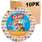 Glad for Kids Paw Patrol Emoji Paper Plates, 20 Count, 8.5 Inches | Paw Patrol Plates for Kids | Heavy Duty Disposable Soak Proof Microwavable Paper Plates for All Occasions