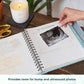 Guided Pregnancy Journal by Studio Oh! - Bump for Joy - 9" x 9" - Beautifully Illustrated Hardcover Journal with Storage Pockets Creates a Keepsake of Maternity Memories