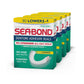 Sea Bond Secure Denture Adhesive Seals, Fresh Mint Uppers, Zinc-Free, All-Day-Hold, Mess-Free, 30 Count (Pack of 1)