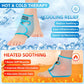 Ankle Ice Pack Wrap for Injuries Reusable, Hot Cold Compression Therapy, Foot Ice Pack with 2 Cold Gel Packs for Relief Sports Injury,Sprained Ankles and Heels,Plantar Fasciitis,Achilles Tendonitis
