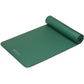 Gaiam Essentials Thick 2/5" (10mm) and Thin 1/4" (6mm) Yoga & Pilates, Fitness & Exercise Mat with Easy-Cinch Carrier Strap
