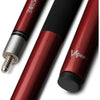 Viper Graphstrike 58" 2-Piece Fiberglass Graphite Composite Billiard/Pool Cue - Maroon