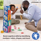 Buy now Melissa & Doug?? Ms. Rachelƒ?› Sort and Count Nesting and Stacking Blocks with Wooden Fish Preschool Learning Toy for Boys, Girls - FSC Certified at indiglob india