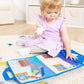 Buy now Melissa & Doug?? Ms. Rachelƒ?› What to Wear Felt Activity Board Take-Along Preschool Learning Toy for Boys and Girls - FSC Certified at indiglob india
