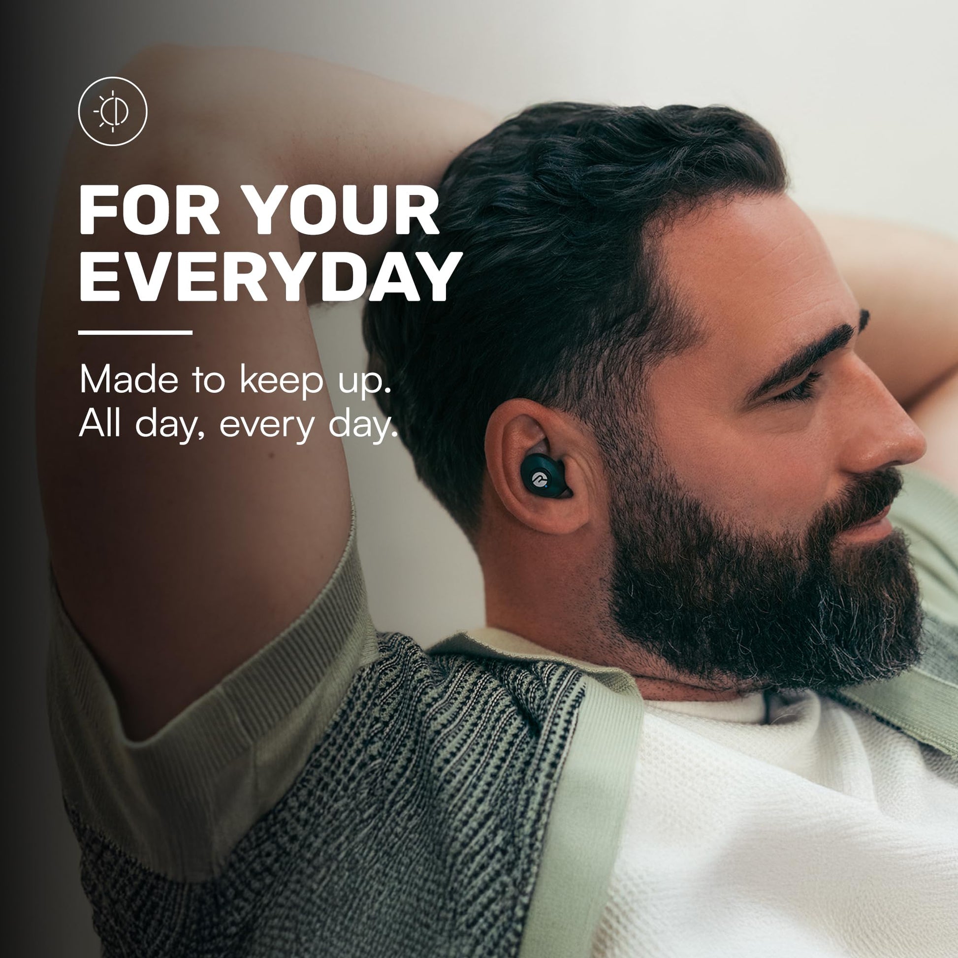 Buy now Raycon Everyday Classic Bluetooth Wireless Earbuds + Microphone with Active Noise Canceling, Sweat & Water-Resistant Earphones, Ear Buds Wireless Bluetooth 32 Hours Playtime (Rose Gold) at indiglob india