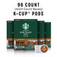 Buy now Starbucks K-Cup Coffee Pods, Medium Roast Hot or Iced Coffee, Pike Place Roast, 96 Keurig Pods at indiglob india