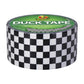 Duck Brand Duck Printed Duct Tape, Checker, 1.88 Inches x 10 Yards, Single Roll (280410)