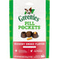 Greenies Pill Pockets for Dogs Large Size, Soft Dog Treats, Chicken Flavor, 15.8 oz. Pouch (60 Treats)