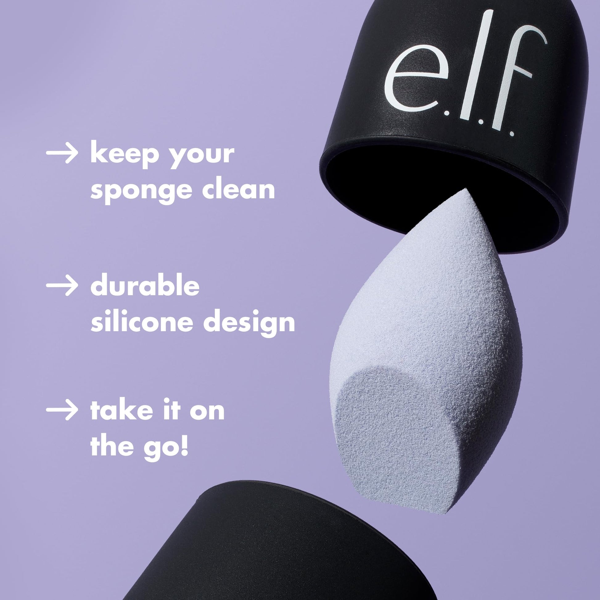 Buy now e.l.f. Safe Travels Sponge Case, On-The-Go, Breathable Beauty Sponge Protection From Dirt & Grimes, Durable Silicon Holder, Vegan & Cruelty-Free at indiglob india