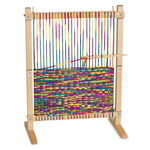 Buy now Melissa & Doug Wooden Multi-Craft Weaving Loom: Extra-Large Frame (22.75 x 16.5 inches) at indiglob india