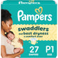 Pampers Baby Diapers - Swaddlers - Size 3, 168 Count, Ultra Absorbent Disposable Infant Diaper