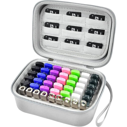 USB Flash Drive Case, Thumb Drive, Memory Card SD SDXC SDHC Card Holder Organizer, Electronic Accessories Storage Bag for SanDisk/SamData/Samsung/TOPESEL/PNY/Memory Stick/YubiKey (Box Only)