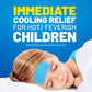 Buy now KOOL 'N' SOOTHE Fever Cooling Gel Sheets/ 4 Pack/Children 1+ Year/Immediate Cooling Relief for Fever at indiglob india
