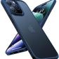 Buy now TORRAS Tough Shockproof for iPhone 13 Pro Case, [Military-Grade Drop Tested] Ultra-Durable Matte Hard PC Back with Soft Silicone Edge Slim Protective for iPhone 13 Pro Phone Case,Translucent Black at indiglob india