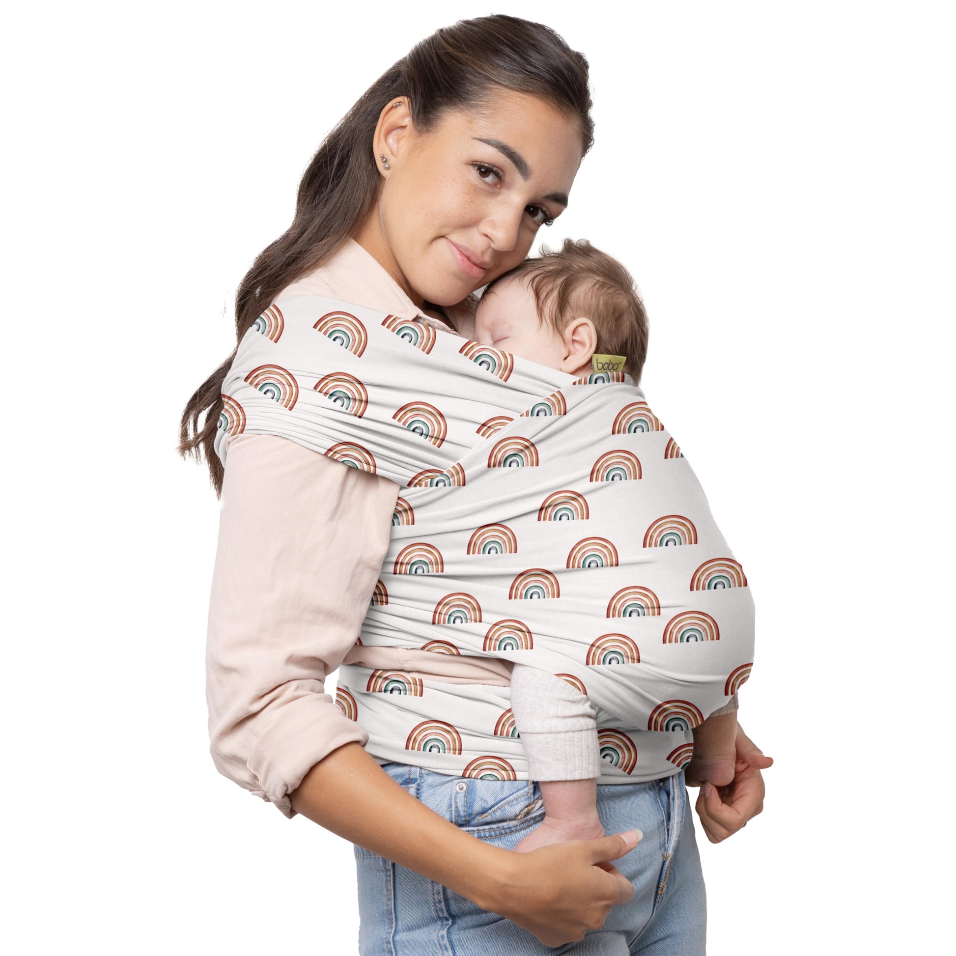 Buy now Boba Baby Wrap Carrier – Original Baby Sling Carrier for Newborns (7–35 lbs), Soft, Secure, Hands-Free & Ergonomic, Ideal for Comfortable Bonding, New Parents (Grey) at indiglob india