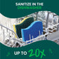 Buy now Scotch-Brite Zero Scratch Scrub Sponge, 6 Kitchen Sponges for Cleaning Around the Home, Bathroom & More, Scratch-free Dish Scrubber, Multi-surface Safe, Best for Nonstick Pots and Pans at indiglob india
