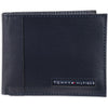 Tommy Hilfiger Men's Passcase Wallet with Removable ID Window - Navy Cambridge