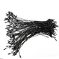 Buy now LGEGE 500 pcs 7.5-inch Black Hang Tag Nylon String Snap Lock Pin Loop Fasteners Hook Ties at indiglob india