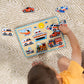 Buy now Melissa & Doug Wooden Light-Activated Sound Puzzle 2-Pack for Toddler and Preschool Boys and Girls ƒ?? Farm Animals, Vehicles at indiglob india