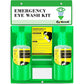 CGOLDENWALL Emergency Eye Wash Station Portable Eyewash Station Wall Mounted Eye Wash Kit, OSHA Approved Double 16.9oz Eye Wash Bottles for First Aid (EMPTY Bottles)