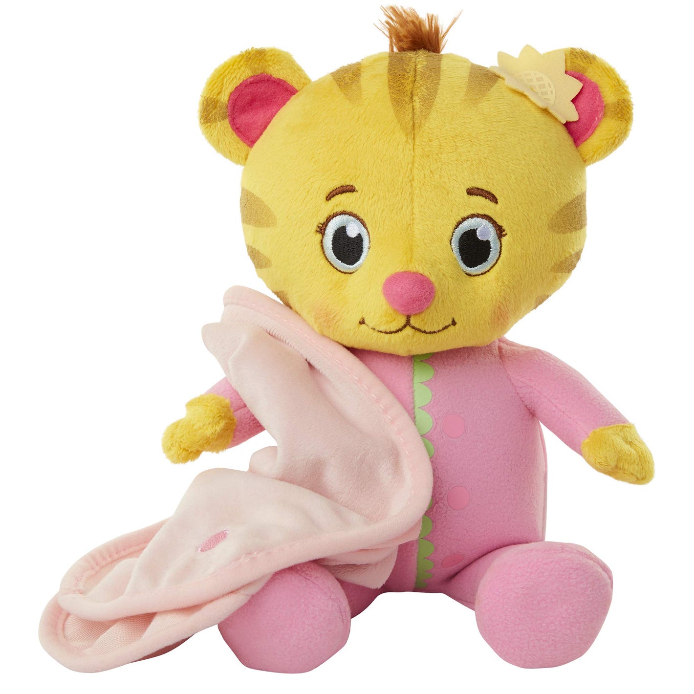 Buy now JAKKS Pacific Daniel Tiger's Neighborhood Cute and Cuddly Baby Margaret Plush Pink/Yellow at indiglob india