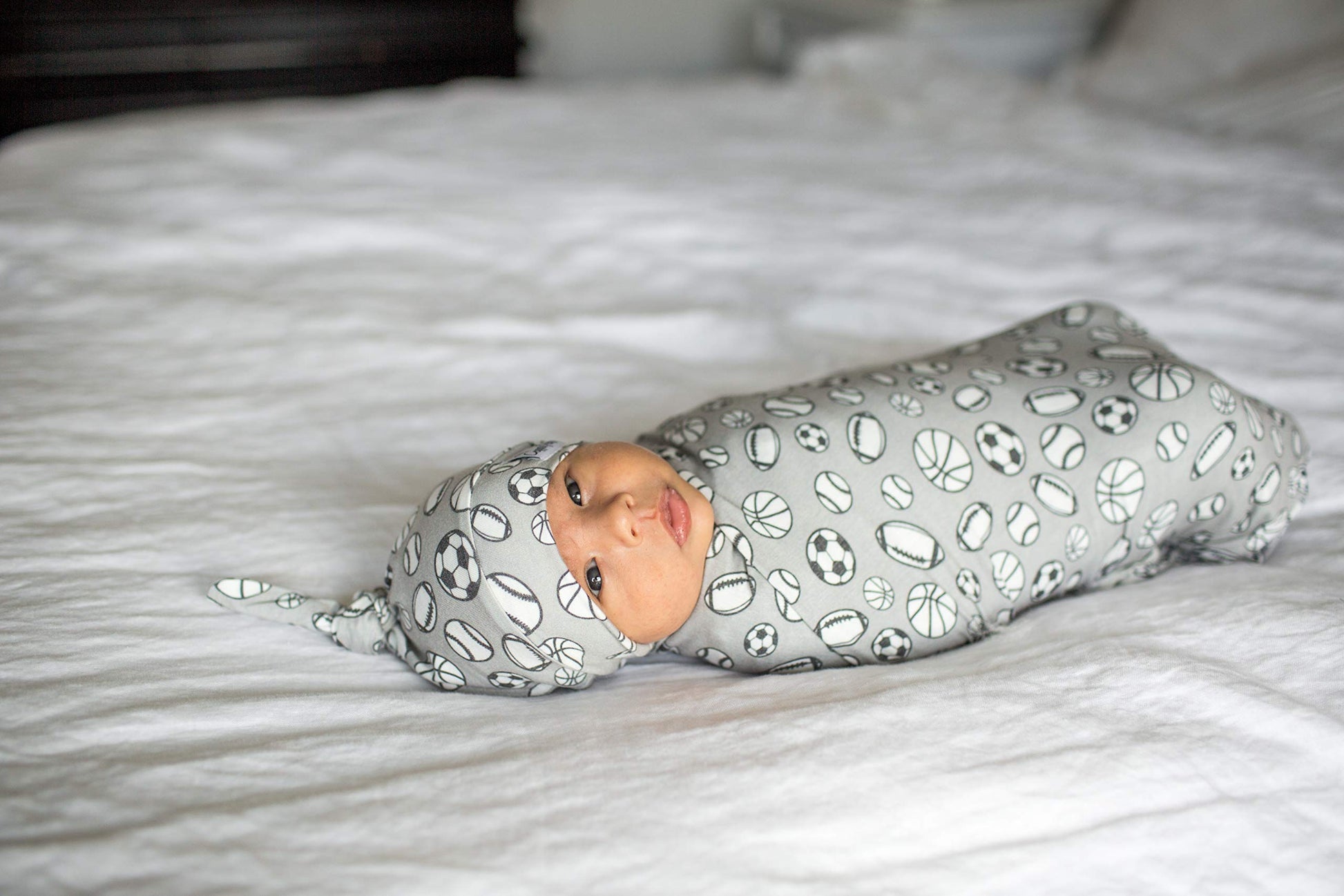 Buy now Copper Pearl Large Premium Knit Baby Swaddle Receiving Blanket Champ at indiglob india