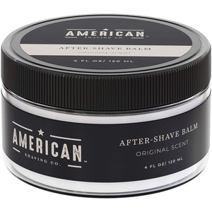 After Shave Balm for Smooth (Original Scent), Silky & Irritation Free Skin, Soothes and Moisturizes Face After Shaving, Treats Redness & Razor Burn, Post Shave Lotion by American Shaving Co - 4 Oz