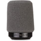 Shure A2WS Locking Microphone Windscreen - Reduces Unwanted Breath and Wind Noise, Black - Compatible with SM57 and 545 Series Mics (A2WS-BLK)