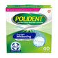 Polident Overnight Whitening Denture Cleanser Tablets - 120 Count