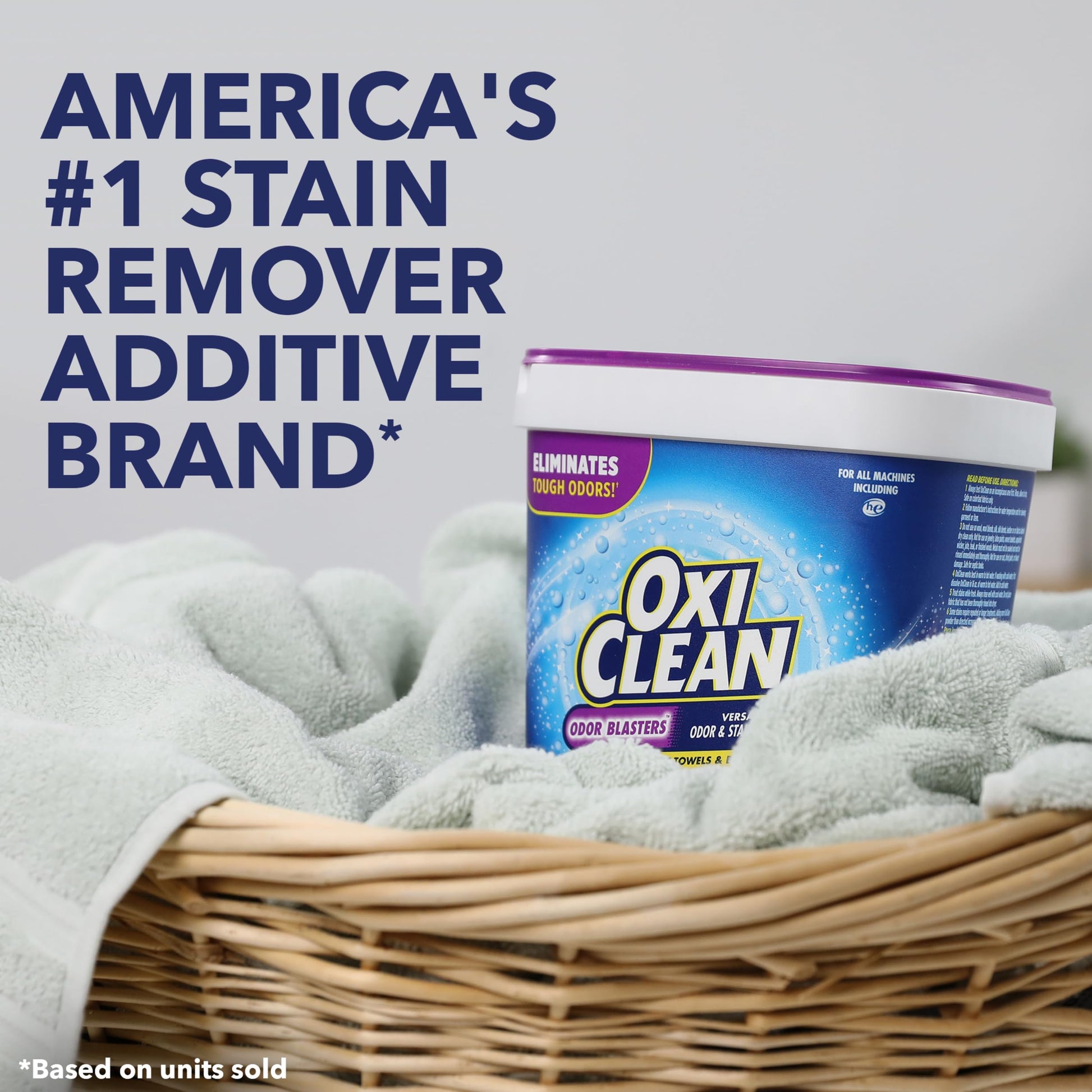 Buy now OxiClean Odor Blasters Versatile Odor and Laundry Stain Remover Powder, 3 lb at indiglob india