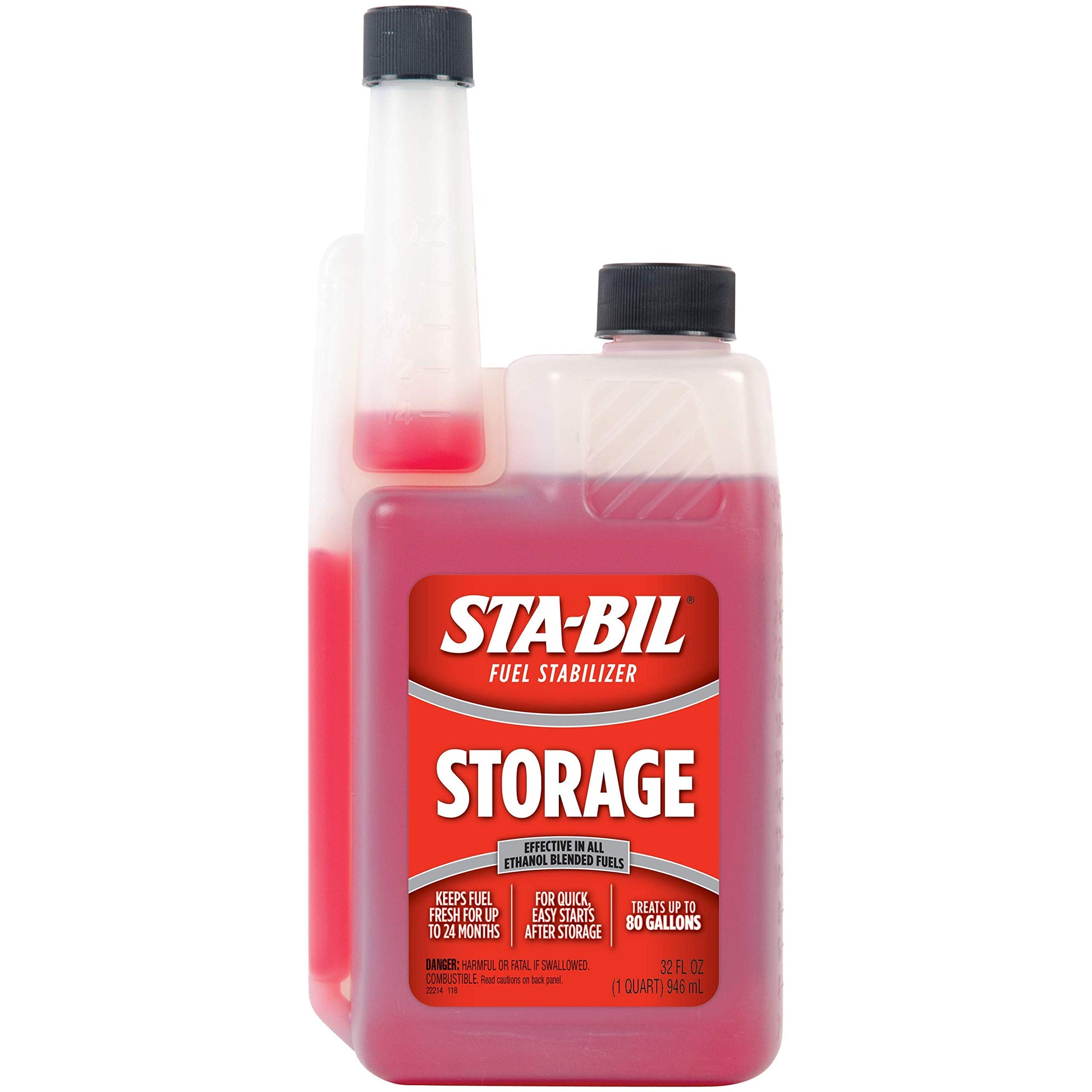 Buy now STA-BIL Storage Fuel Stabilizer | Keeps Fuel Fresh for 24 Months, Prevents Corrosion, Gasoline Treatment Additive that Protects System, Gas Stabilizer for Storage, 4 oz. at indiglob india