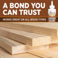 Aleene's DIY Wood Glue, Sandable, Stainable, Paintable Wood Bond, Permanent Hold, Nontoxic, Fast Drying, 4 fl oz