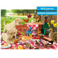 Buy now Buffalo Games - Picnic Raiders - 300 Piece Puzzle for Adults, Oversized Large Jigsaw with Easy to Grasp Pieces - Steve Read - Adorable Animals Collection at indiglob india