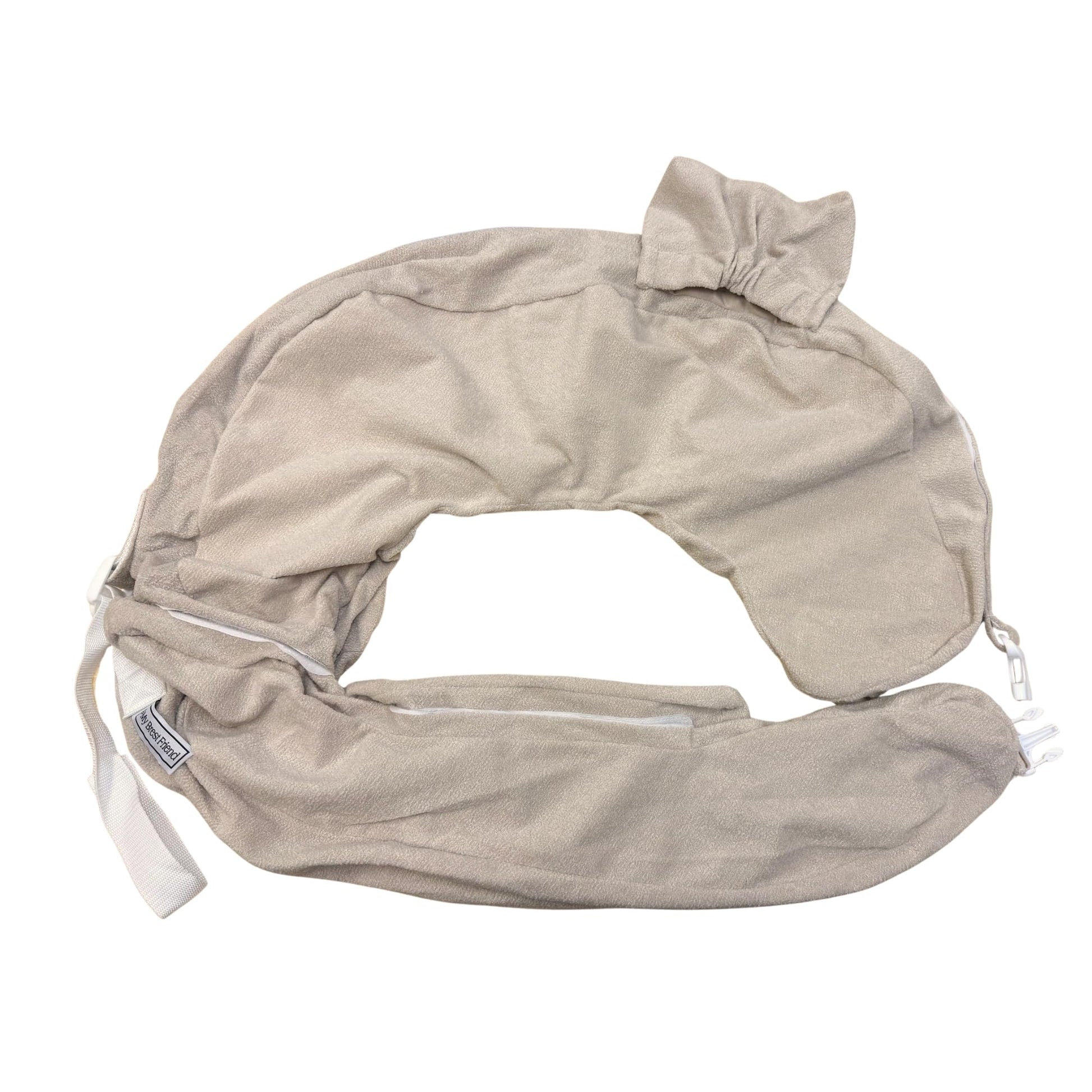 Buy now My Brest Friend Original Nursing Pillow Cover - Slipcovers for Baby - Adjustable Fit, Easy Care, Durable - Original Nursing Pillow Not Included, Fireworks Soft Sand Twin at indiglob india