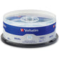 Verbatim M DISC BD-R 25GB 4X with Branded Surface Blank Blu-Ray Recordable Media – 25pk Spindle,Blue