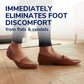 Buy now Dr. Scholl's Love Your Flats & Sandals 3/4 Length Insoles, All-Day Comfort, Relieve & Prevent Shoe Discomfort, Absorbs Shock, Arch Support at indiglob india