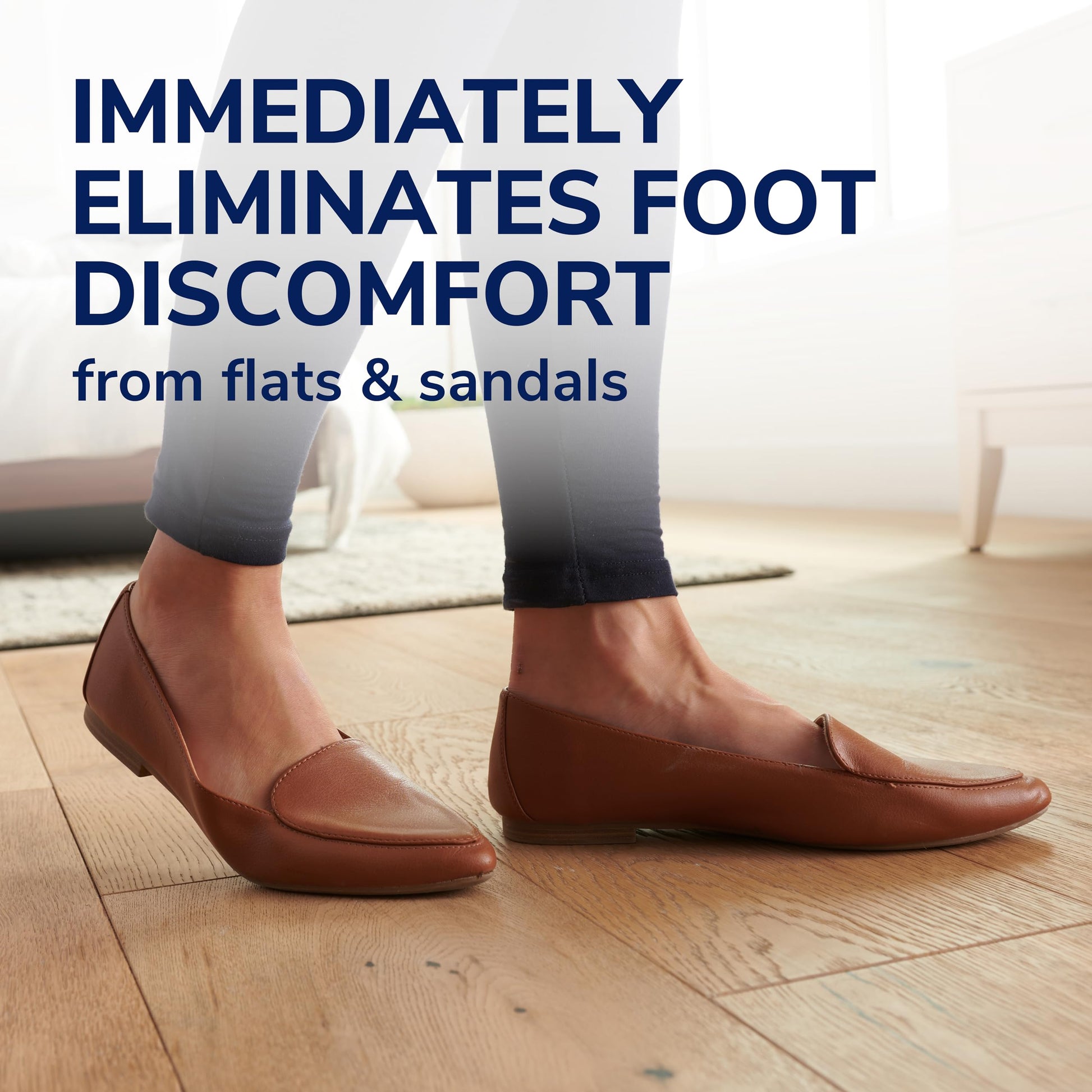 Buy now Dr. Scholl's Love Your Flats & Sandals 3/4 Length Insoles, All-Day Comfort, Relieve & Prevent Shoe Discomfort, Absorbs Shock, Arch Support at indiglob india