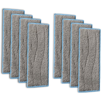 8 Pack M6 Wet Mopping Pads Compatible with iRobot Braava Jet m6 Series (6110) (6012) (6112) (6113),Washable and Reusable Wet Mopping Pads