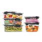Buy now Rubbermaid Brilliance Food Storage Containers, Set of 5 (10 Pieces), BPA-Free, Leak-Proof, Clear at indiglob india