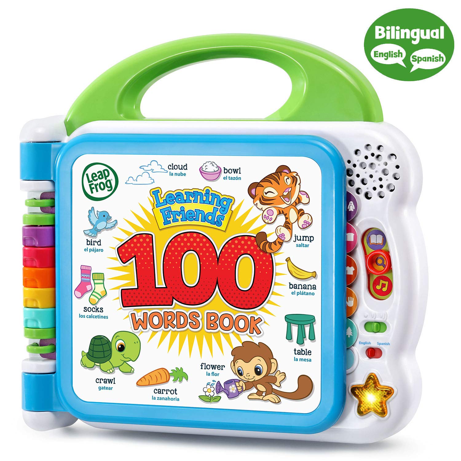 Buy now LeapFrog Learning Friends 100 Words Book, Green at indiglob india