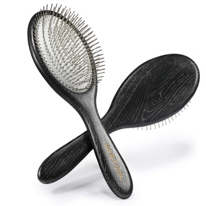 BESTOOL Hair Brush, Paddle Detangler Brush with Metal Bristles for Women/Men/Kids Detangling & Massaging, Anti Static, Best for All Hair Types Wet & Dry DailyUse