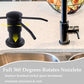 Buy now Sink Soap Dispenser Pump Black Built in Kitchen Counter Dish Soap Dispenser with 41" Extension Tube/17 Oz Bottle for Bathroom Under Sink Hand Soap Lotion Pump at indiglob india