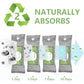 12 Pack Bamboo Air Purifying Bag, Activated Charcoal Bags Odor Absorber, Moisture Absorber, Natural Car Air Freshener, Shoe Deodorizer, Odor Eliminators For Home, Pet, Closet (6x50g, 6x150g)