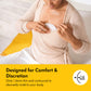 Buy now Medela Ultra-Breathable Nursing Pads, Highly Absorbent, Super Soft, Discreet Design for Comfortable Wear, Pack of 60 at indiglob india