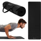 Gaiam Essentials Thick 2/5" (10mm) and Thin 1/4" (6mm) Yoga & Pilates, Fitness & Exercise Mat with Easy-Cinch Carrier Strap