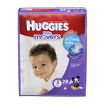 Buy now Huggies Little Movers Diapers - Size 3-28 ct at indiglob india