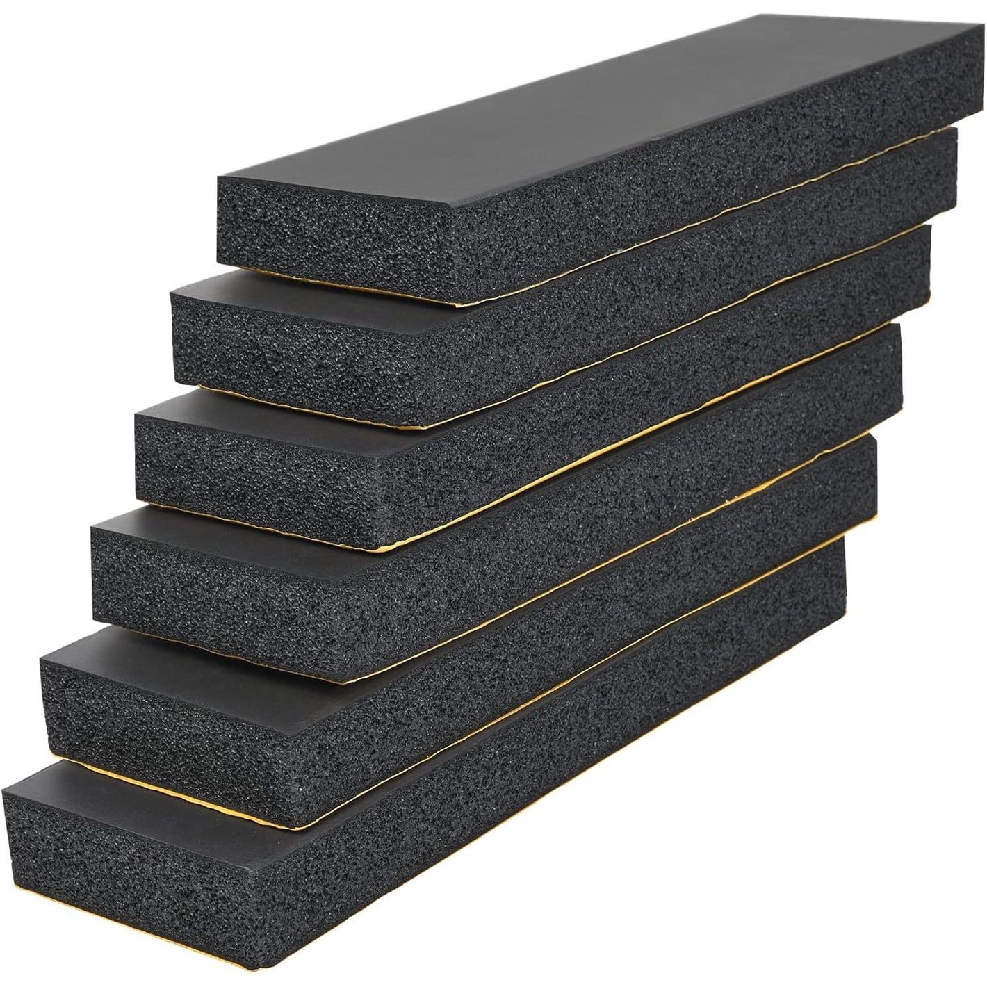 Garage Wall Protector Bumper Guards - 6 Pack Universal 1-3/16" Thick Car Door Edge Guard Self-Adhesive Comprehensive Protection EVA Foam Scratch Prevention Padding for Warehouse Parking Narrow Garage